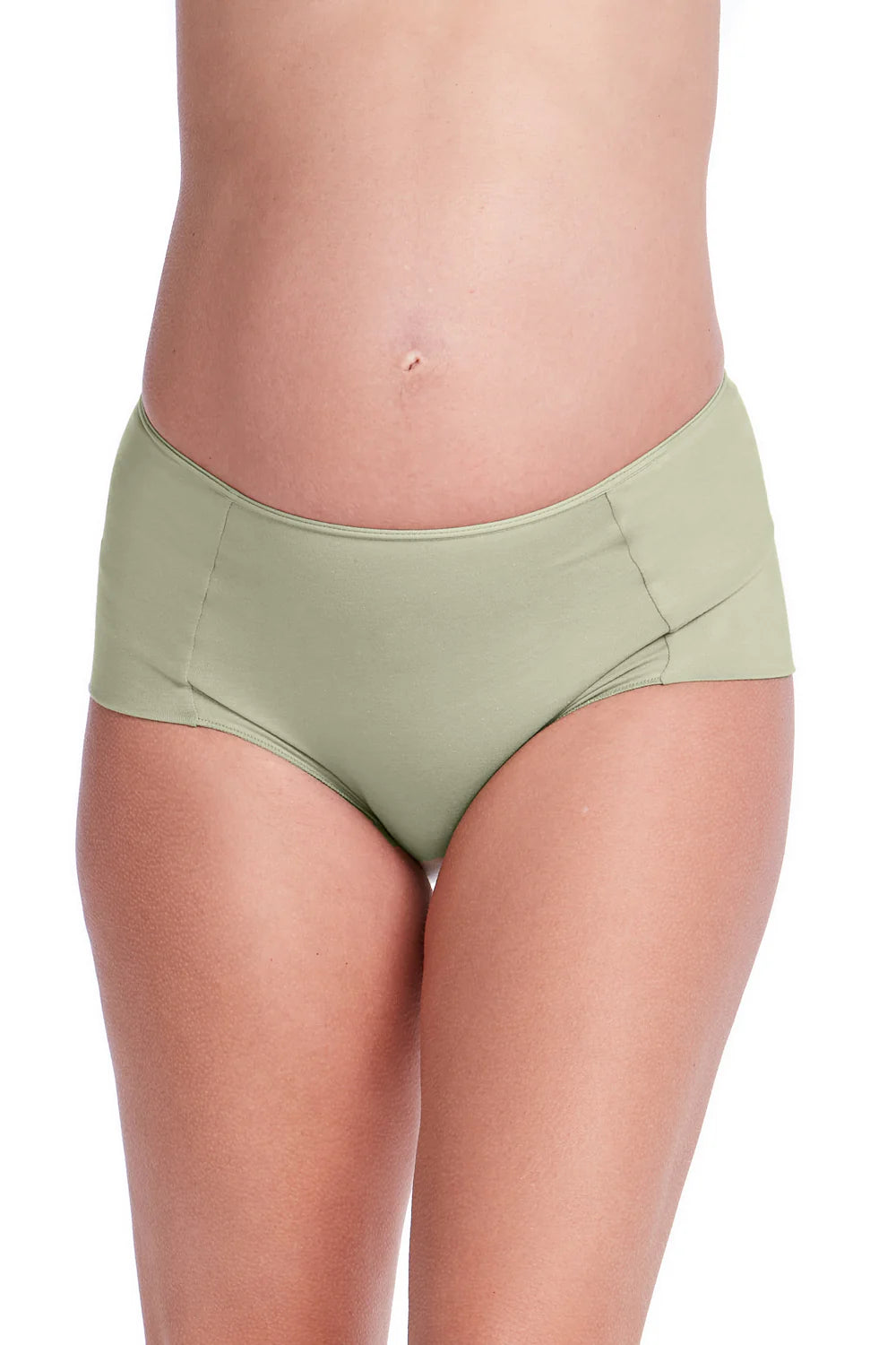 Calcinha Pós-Parto de Algodão Tanga Cintura Média