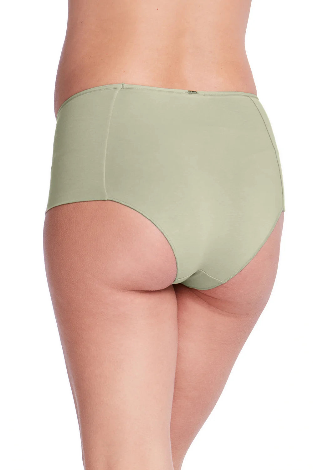 Calcinha Pós-Parto de Algodão Tanga Cintura Média