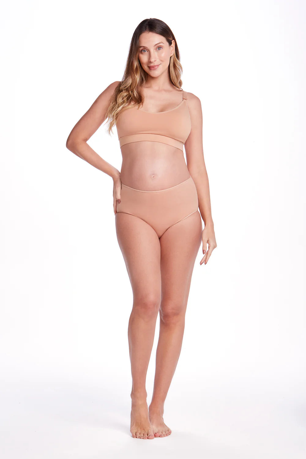 Sutiã Amamentação Sem Bojo Tecido Duplo de Algodão