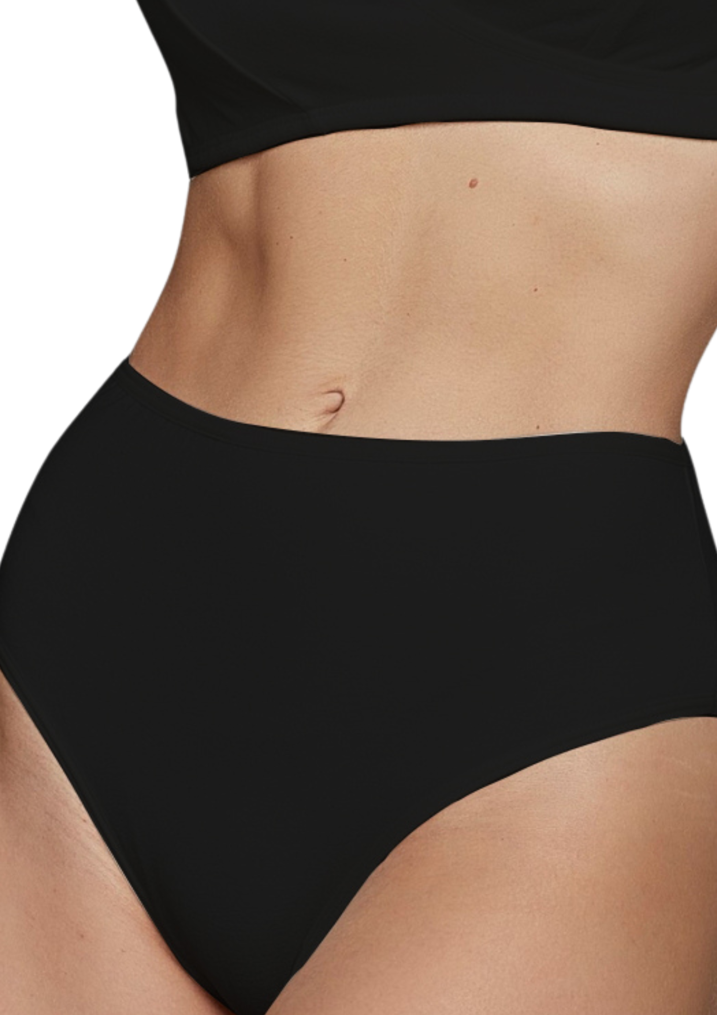 Calcinha Pós-parto Cós-alto de Algodão