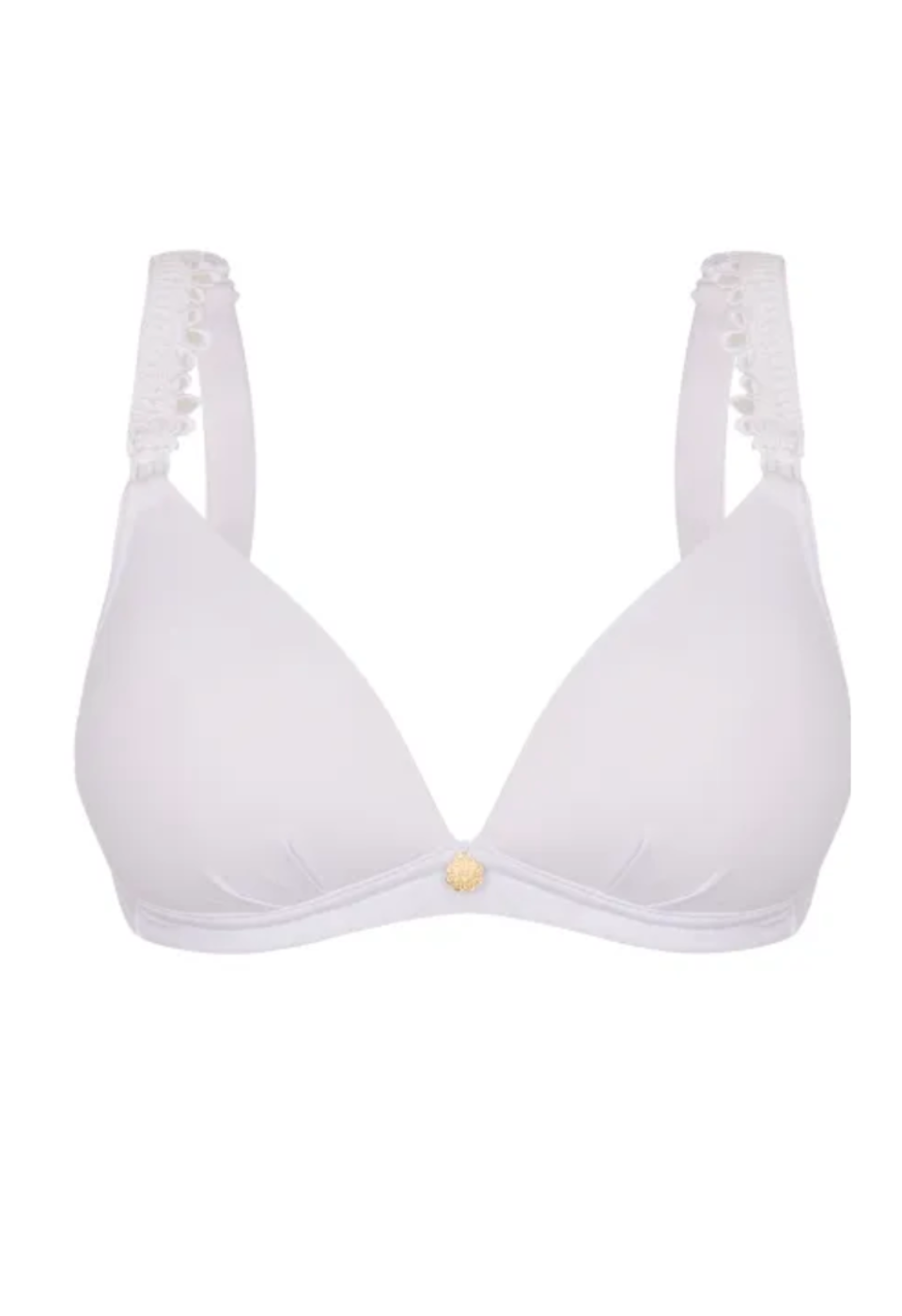 Sutiã Microfibra e Renda Guipir