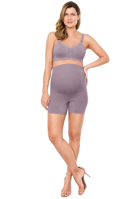 Bermuda Gestante Abdominal Cintura Alta