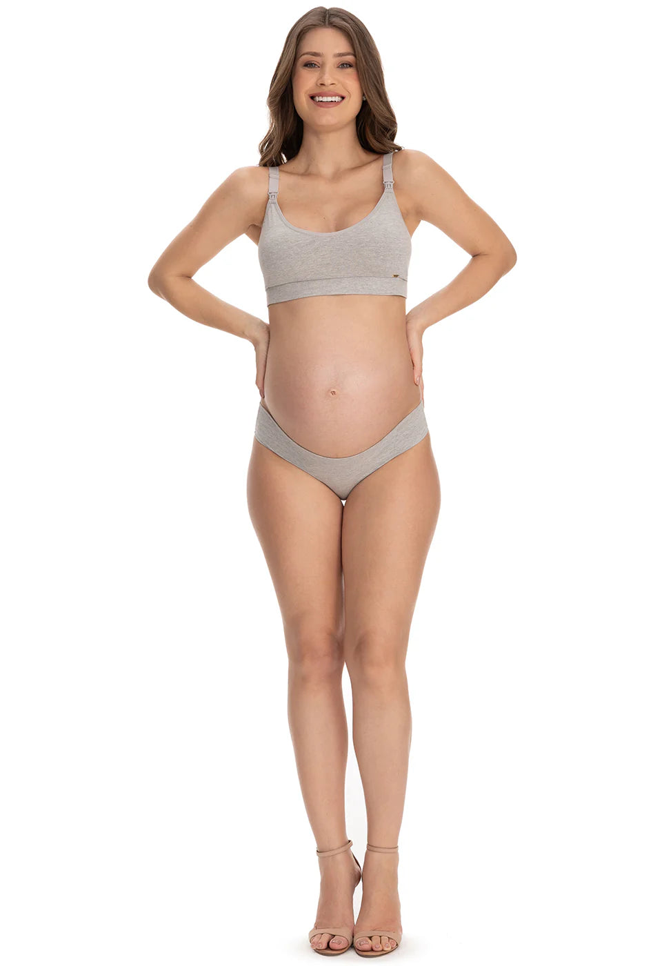 Calcinha Gestante de Algodão Biquini