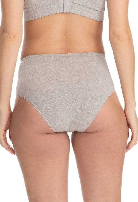 Calcinha Maternity Pós-Parto de Algodão Cintura Média