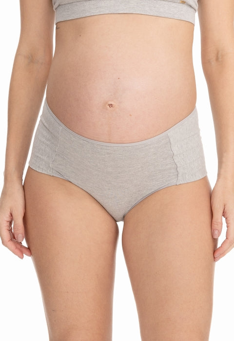 Calcinha Pós-Parto Tanga de Algodão Cintura Média