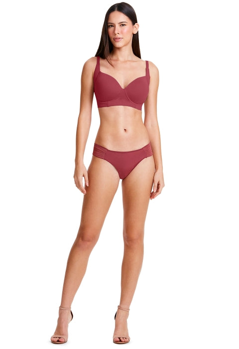 Calcinha Basic Biquini Drapeado