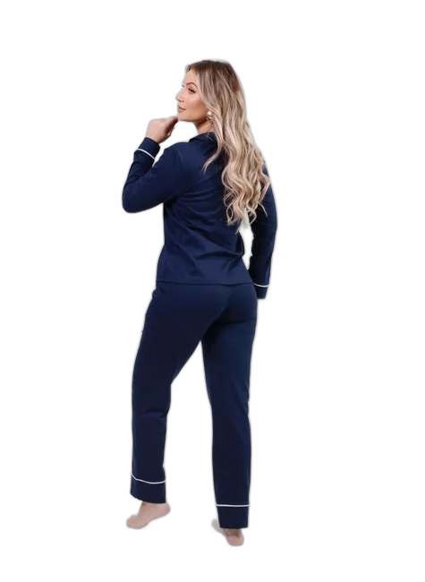 Pijama longo ML em algodão