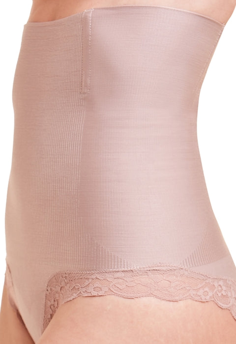 Calcinha Modeladora Abdominal Com Renda