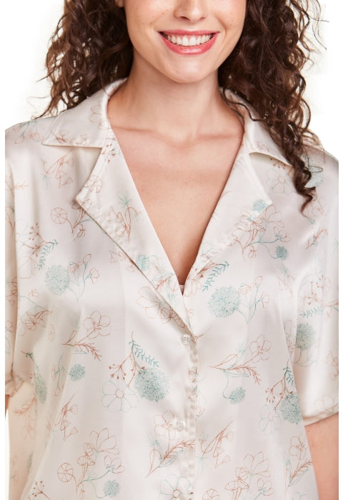 Camisa Dreams com Abertura Frontal