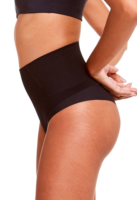 Calcinha Modeladora Invisível Cintura Alta Fio Dental