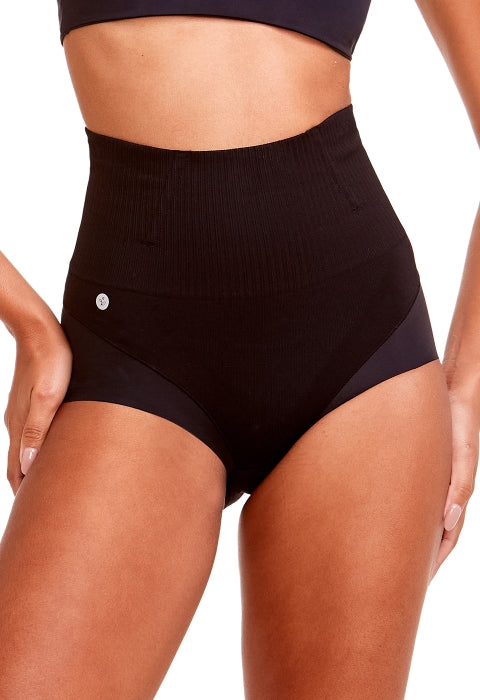 Calcinha Modeladora Invisível Boxer Cintura Alta