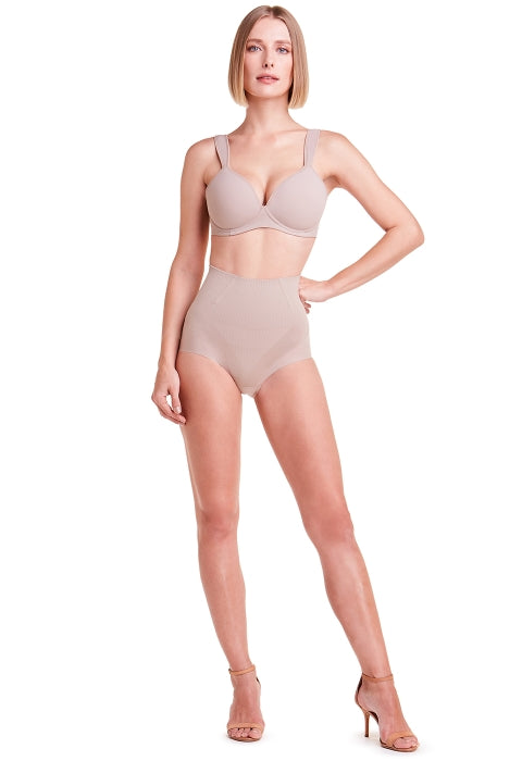 Calcinha Modeladora Invisível Boxer Cintura Alta