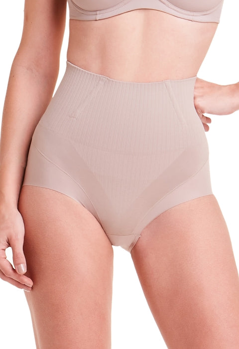 Calcinha Modeladora Invisível Boxer Cintura Alta
