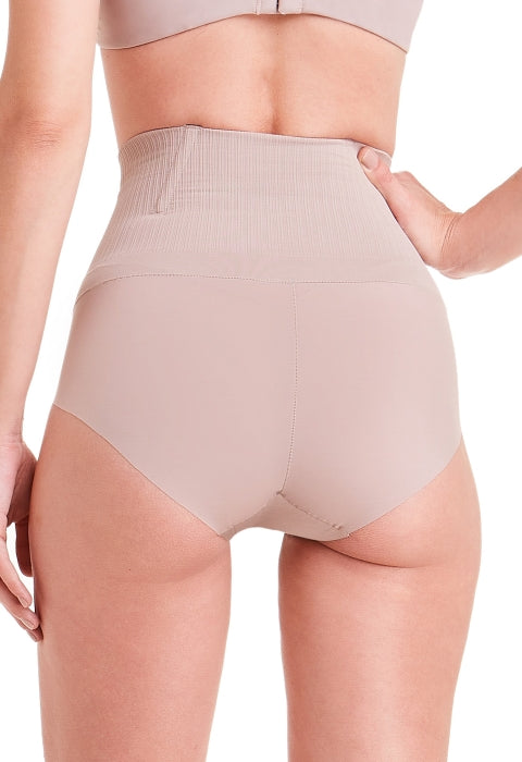 Calcinha Modeladora Invisível Boxer Cintura Alta
