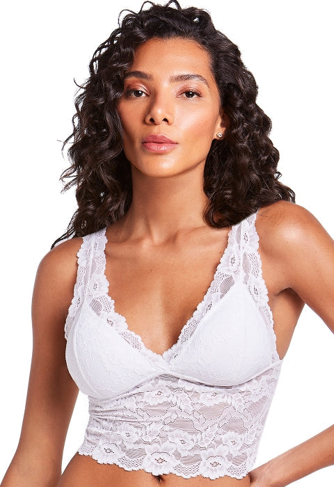 Top com Bojo Removível em Renda