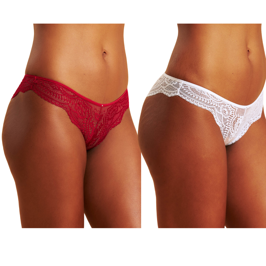 Kit com 2 Tangas de Renda