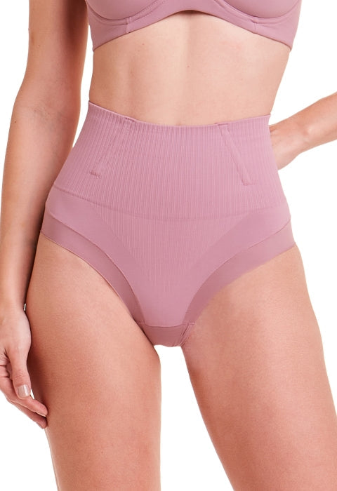 Calcinha Modeladora Invisível Cintura Alta Fio Dental