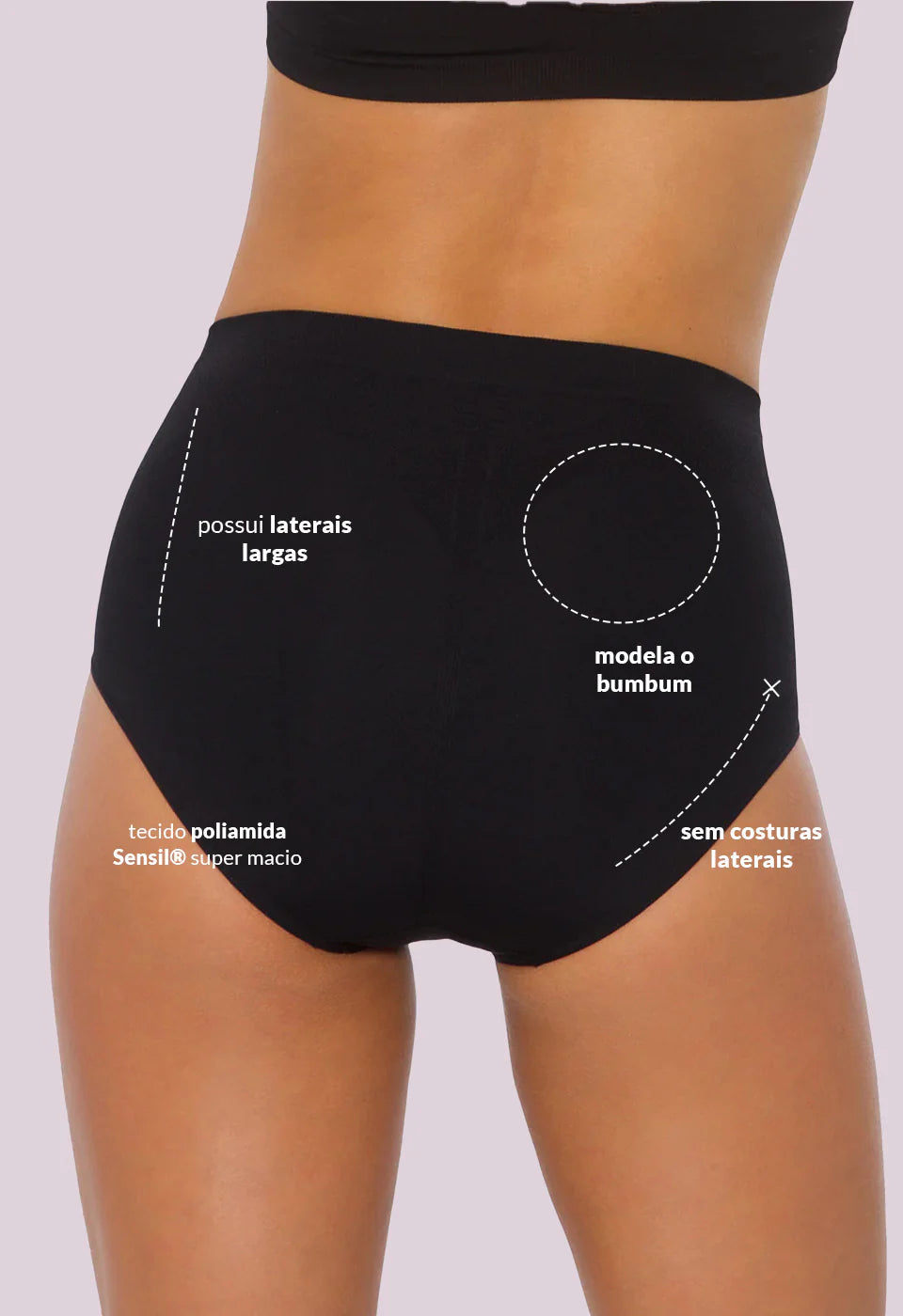 Calcinha Pós-Parto Control Modeladora