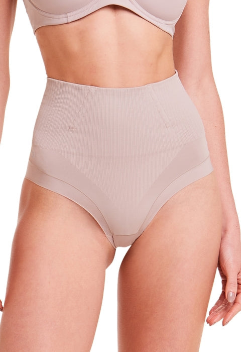Calcinha Modeladora Invisível Cintura Alta Fio Dental