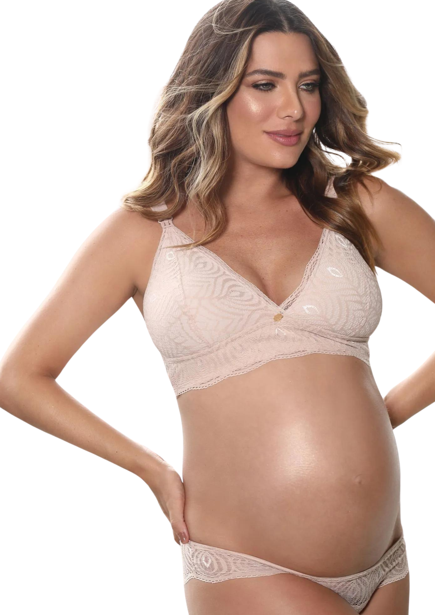 Calcinha Gestante Boneca Renda