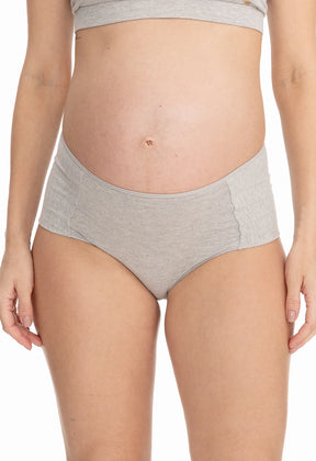 Calcinha Pós-Parto de Algodão Tanga Cintura Média