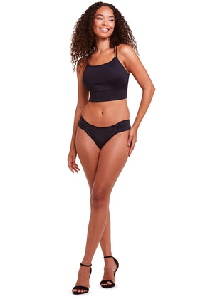 Calcinha Basic Biquini Drapeado