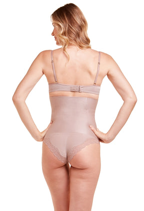 Calcinha Modeladora Abdominal Com Renda