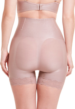 Short Modelador Abdominal Com Renda