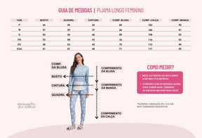 Pijama Americano Manga Curta e Calça